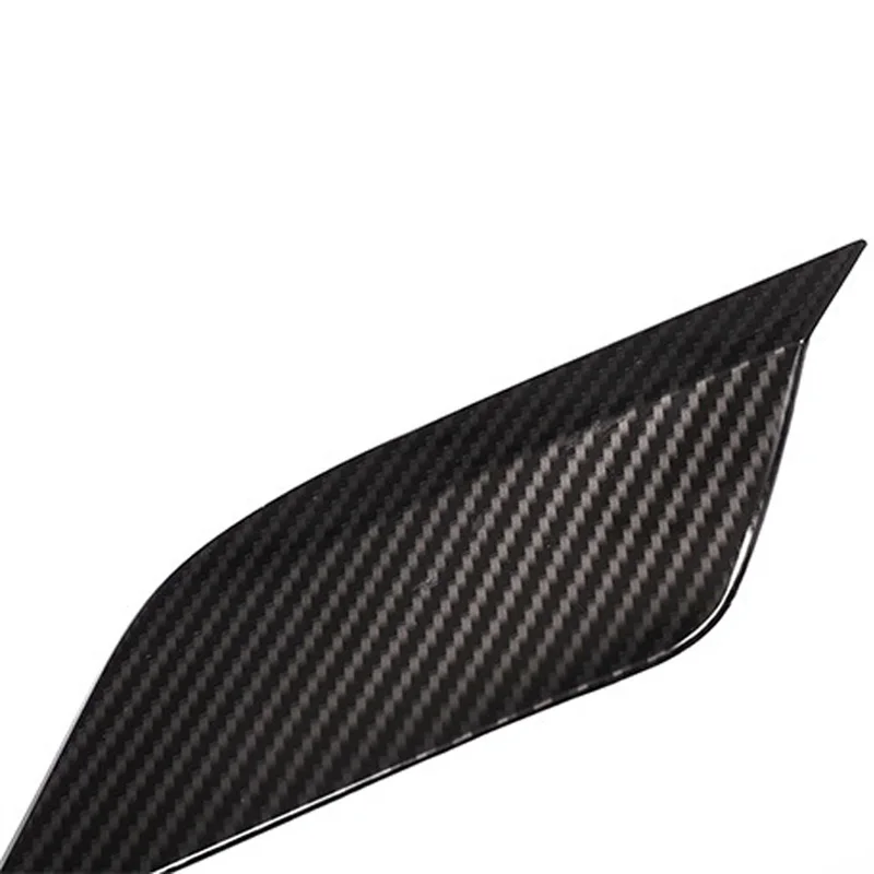 

4Pcs/lot Car ABS Carbon Fiber Inside Door Handle Trim Safety Lock Decorative Cover Panel Decors Stickers for BMW X5/X6 2014-2018