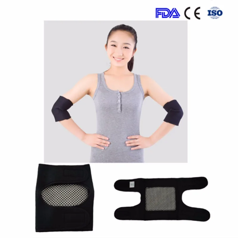 Бандаж для локтей спортсменов турмалин самонагревания магнитная терапия