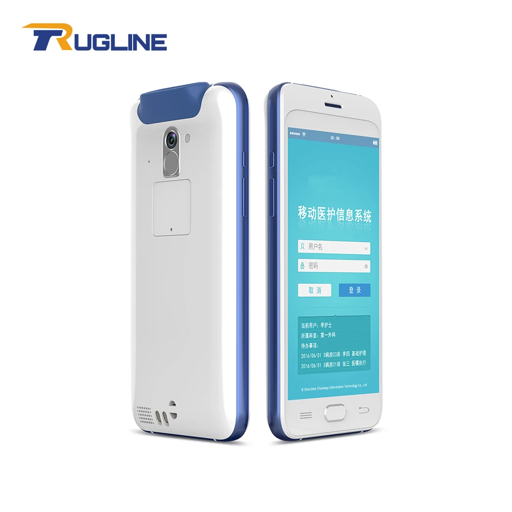 5 дюймовый сенсорный экран Android 6 0 мобильный компьютер для здоровья сканер штрих