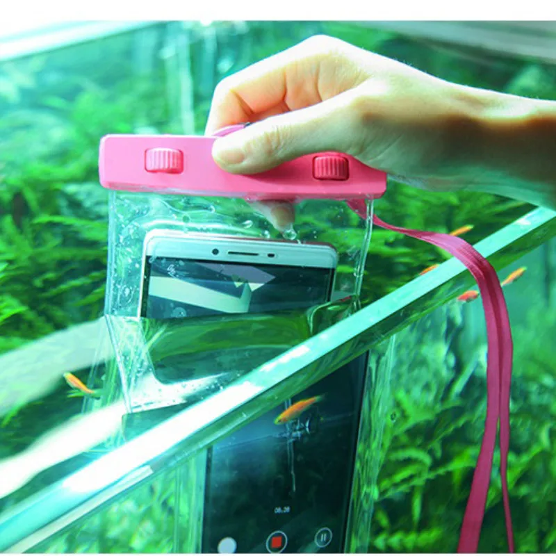 Универсальный водонепроницаемый мобильный телефон чехол сумка для IPhone Samsung Clear