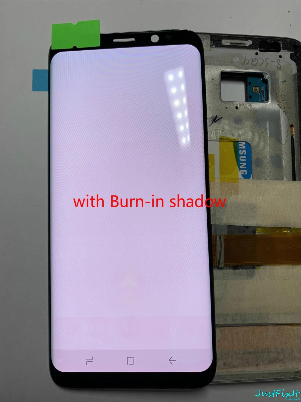 Для samsung Galaxy S8 S8+ plus G950 G950F G950U G955f G955fd горящий теневой ЖК-дисплей с сенсорным экраном дигитайзер Super AMOLED