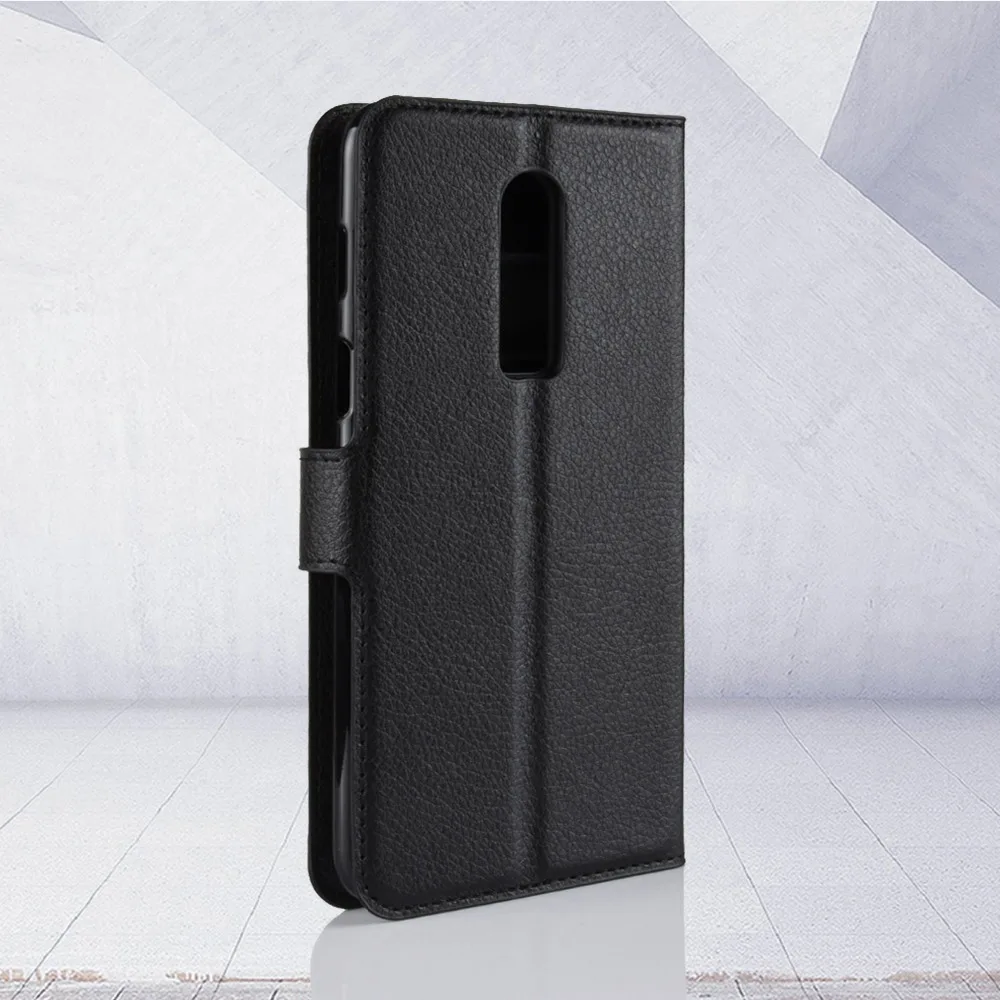 Oneplus 6 Чехол Funda One Plus Чехол-кошелек Роскошный кожаный чехол для телефона Coque Six