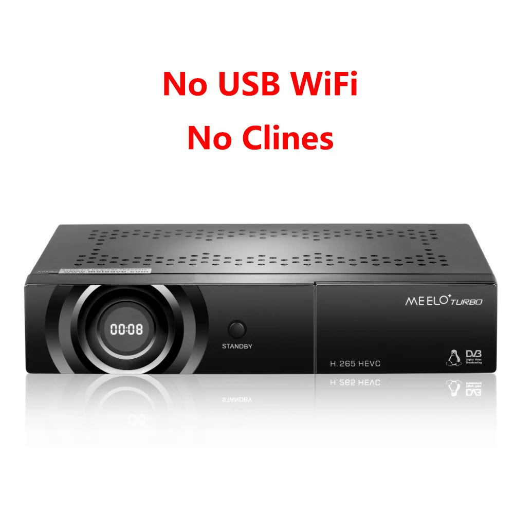no usb wifi 1080P Full HD DVB-S2 спутниковый ресивер H.265/HEVC/AVC DVB-T2 DVB-C Linux спутниковый ТВ-приемник Поддержка YouTube Cccam IP tv M3U веб-ТВ - Цвет: no usb wifi