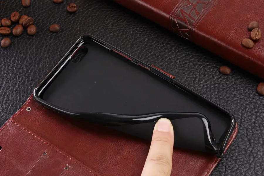 Флип чехол для Xiaomi Redmi 5A кожаный с подставкой и силиконовым чехлом 2 ГБ 16 ГБ|leather
