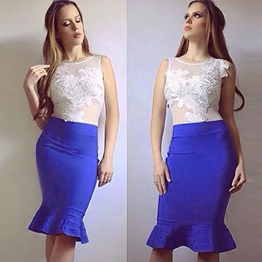 Кобальт синий простой классический лучшее качество вискоза 2020 Новое поступление