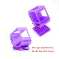 3d printed tpu material purple adjustable camera mount cases for gopro hero session gopro hero4 sessiongopro hero5 session