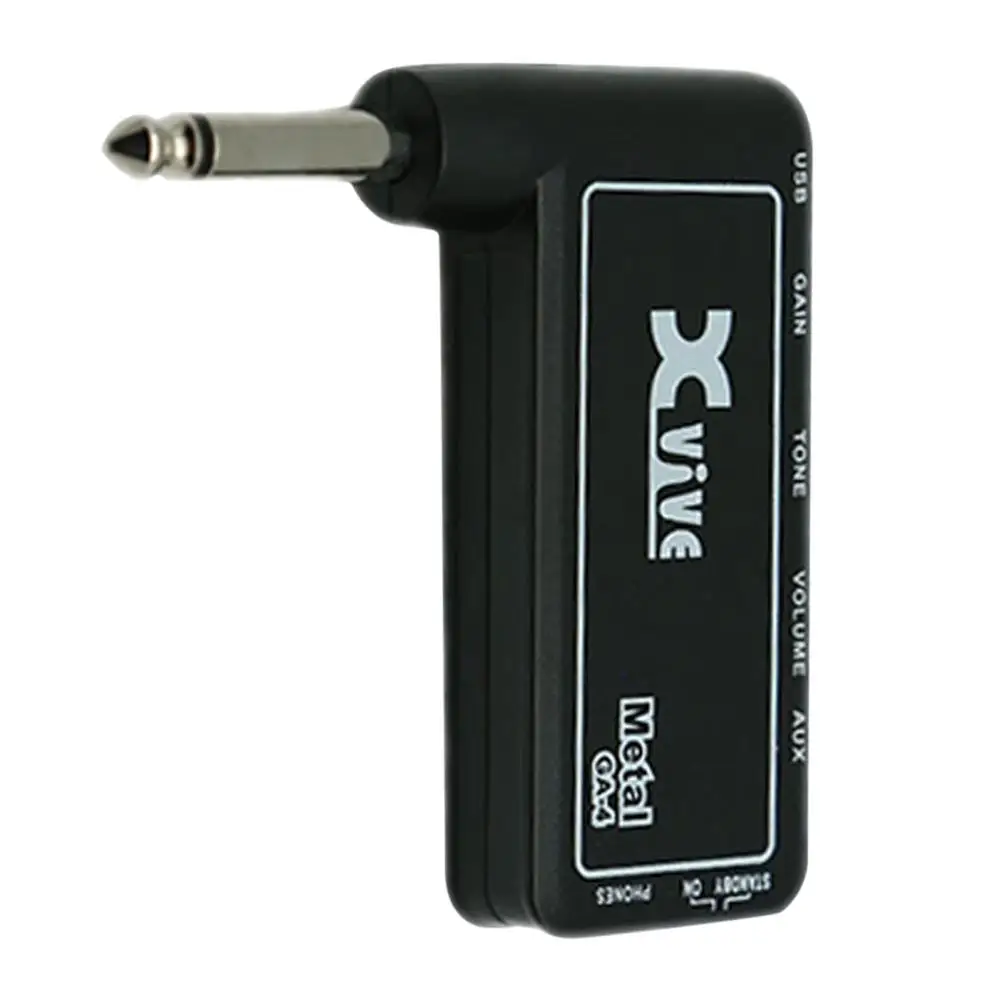 GA-4 металлическим эффектом мини Портативный USB Перезаряжаемые Электрогитары