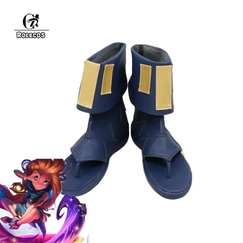 Обувь для костюмированной вечеринки ROLECOS LOL косплея Zoe Женская обувь в стиле