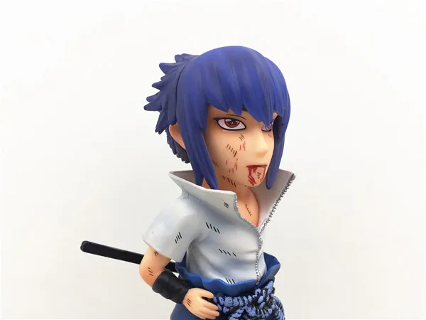 HKXZM аниме 16 см Наруто Ураганные Хроники Узумаки/Uchiha Sasuke GK Статуя Фигурка модель