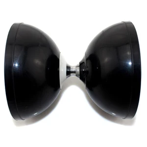 Черный Diabolo на 3 или 5 подшипников китайская Kong Zhu волшебная игрушка Бодибилдинг - Цвет: Черный