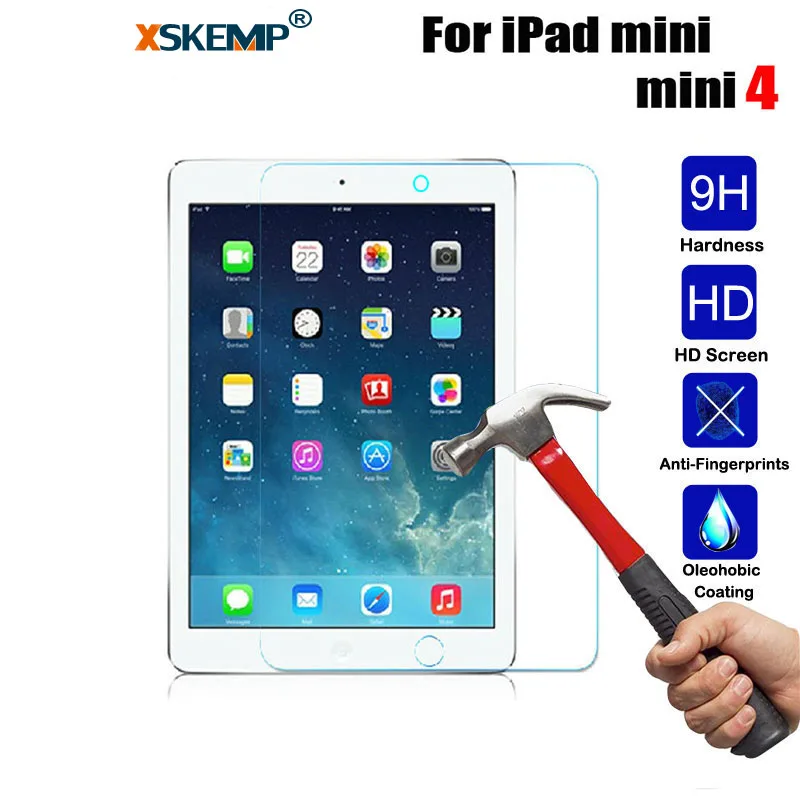 Защитное стекло для экрана Apple iPad mini 4 из закаленного стекла 9H Защита от царапин