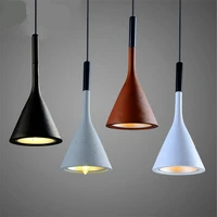 Black/Brown/Grey/White Lamp Resin Pendant Light Fixtures for Kitchen Restaurant Bedroom Loft Nordic Modern Famous Design PLL-721
