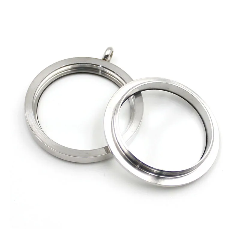whoelsale 20mm 25mm 30mm 35mm Twist 316L Stainless Steel Floating glass Locket with crystals | Украшения и аксессуары