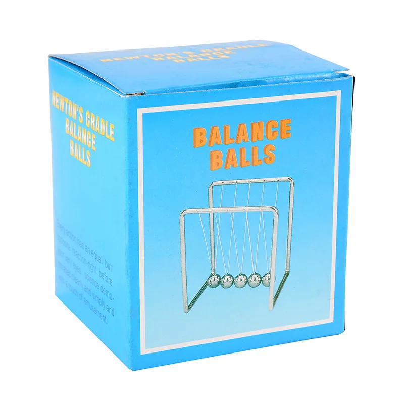 2018 нержавеющая квадратная Колыбель Ньютона стальной баланс мяч Физика Наука