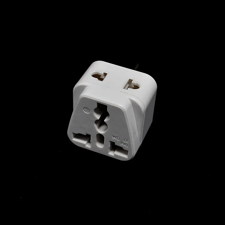 Портативный универсальный ЕС Европа Великобритании AU нам плагин 3Pin Путешествия