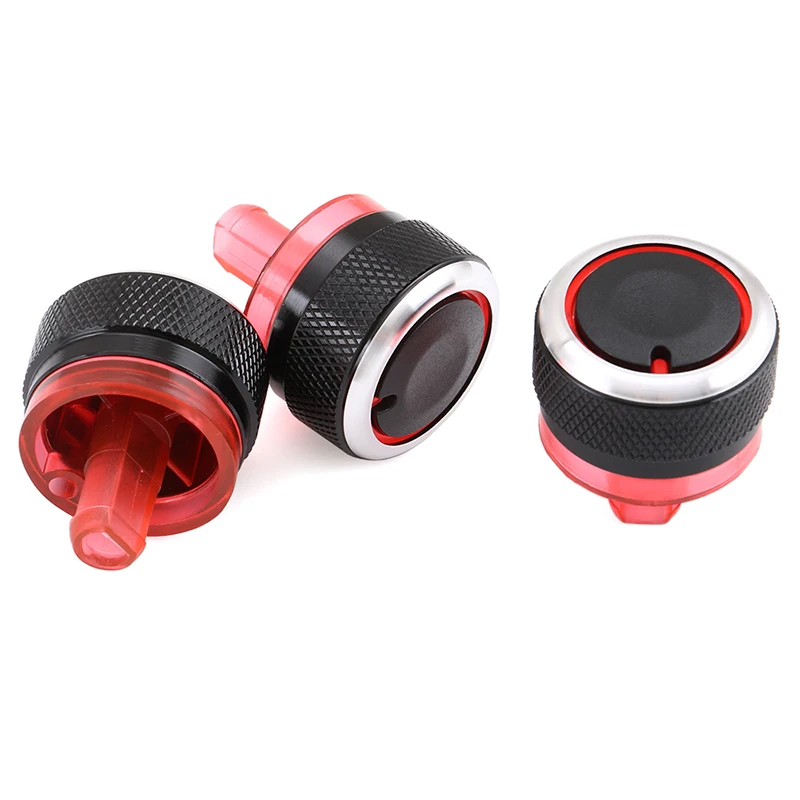 3 шт. Кондиционер Ручка автомобилей A/C Нагреватель Переключатель управления для