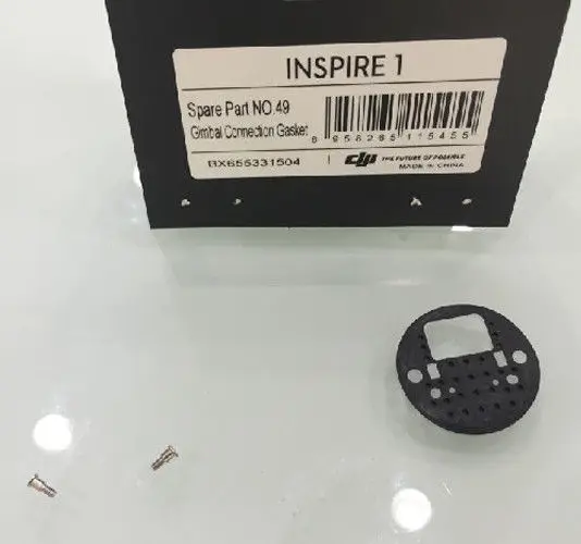 Оригинальная запасная часть DJI Inspire 1 49 gimbal соединительная прокладка с винтами для
