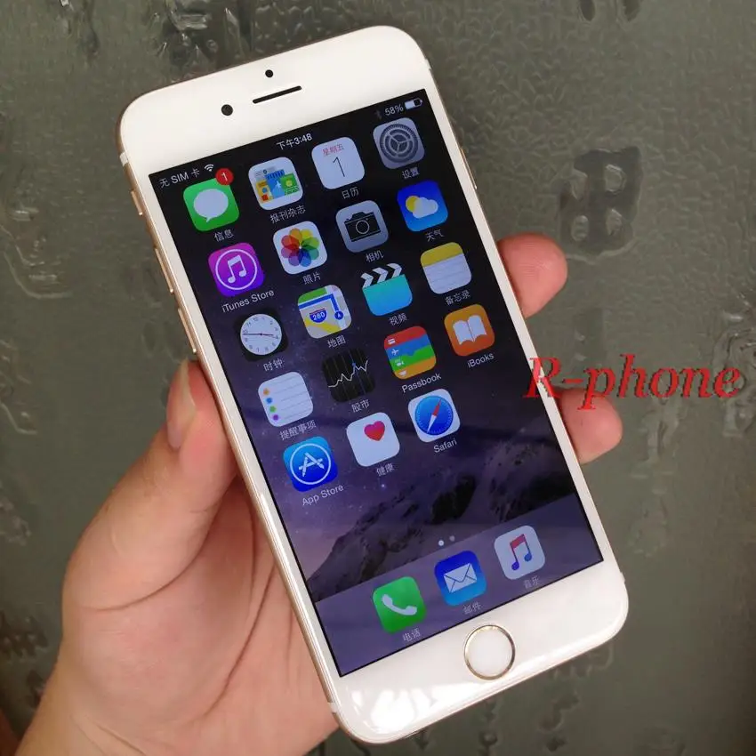 Разблокированный Apple iPhone 6 сотовые телефоны 4 7 дюймов IOS 8 двухъядерный Dual Core 1 ГГц