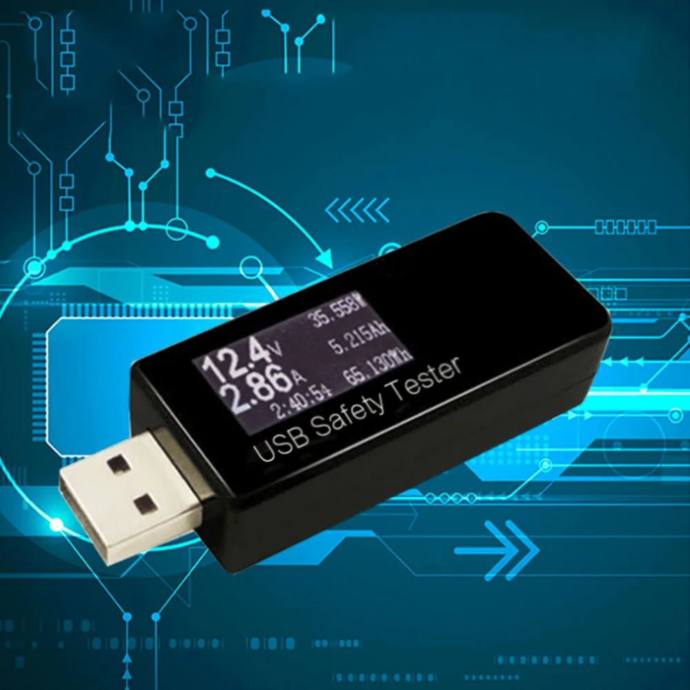 Цифровой диспплей 3V 30V USB тестер ток Напряжение Зарядное устройство Ёмкость