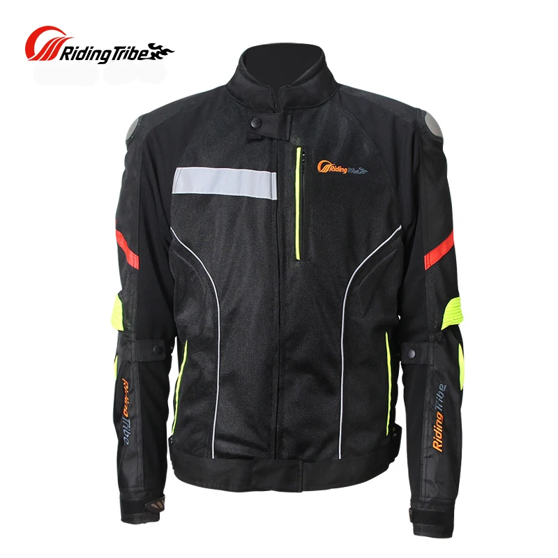 Мотоциклетная Защитная куртка Riding Tribe из титана с наплечниками сетчатые гоночные