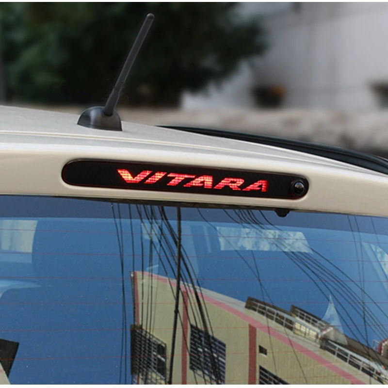 Дополнительная задняя крышка для стоп-сигнала из углеродного волокна 4D Suzuki Vitara Car