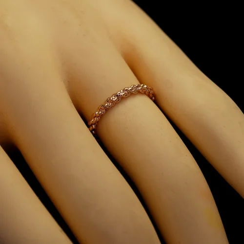 Бесплатная доставка ITALINA Горячая продажа круглое женское плетеное кольцо модные