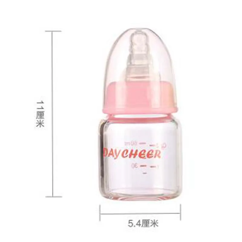 Бутылочка для кормления детей 60 мл бутылочка непроливайка подающая воду молока PP