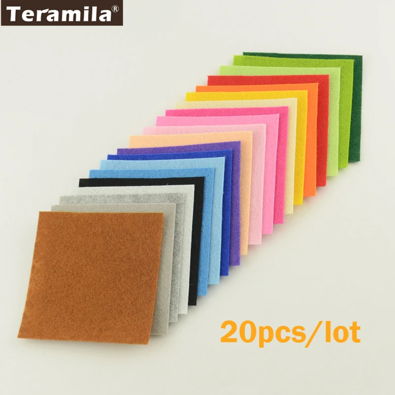 Полиэстер Фетр Ткань пакет ткань DIY ручной работы Вышивание Дизайн и декор