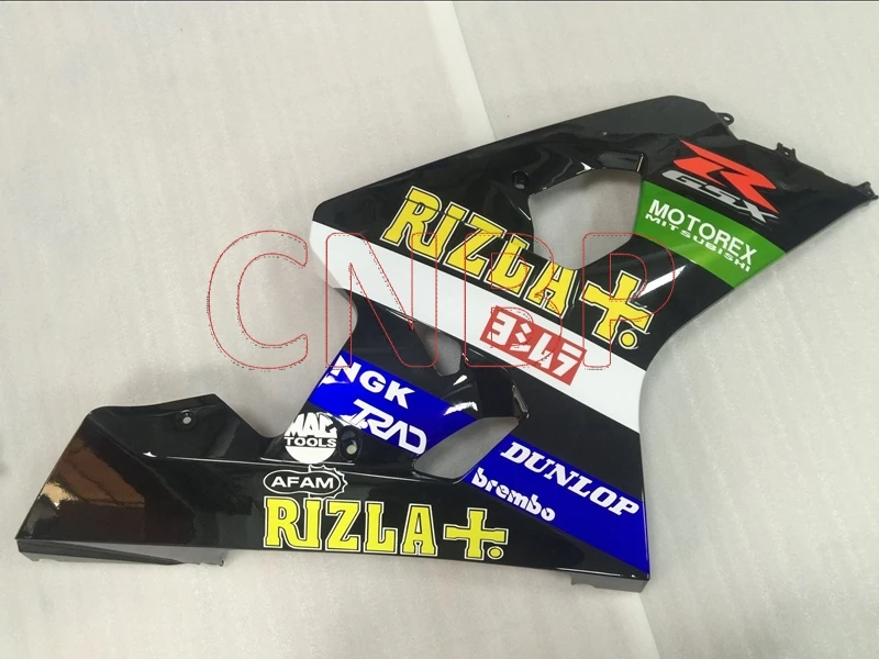 Наборы для тела GSXR 750 2004-2005 K4 черные наборы для гостинцев для Suzuki GSXR750 05 Кузов GSX R 600 2005 без краски
