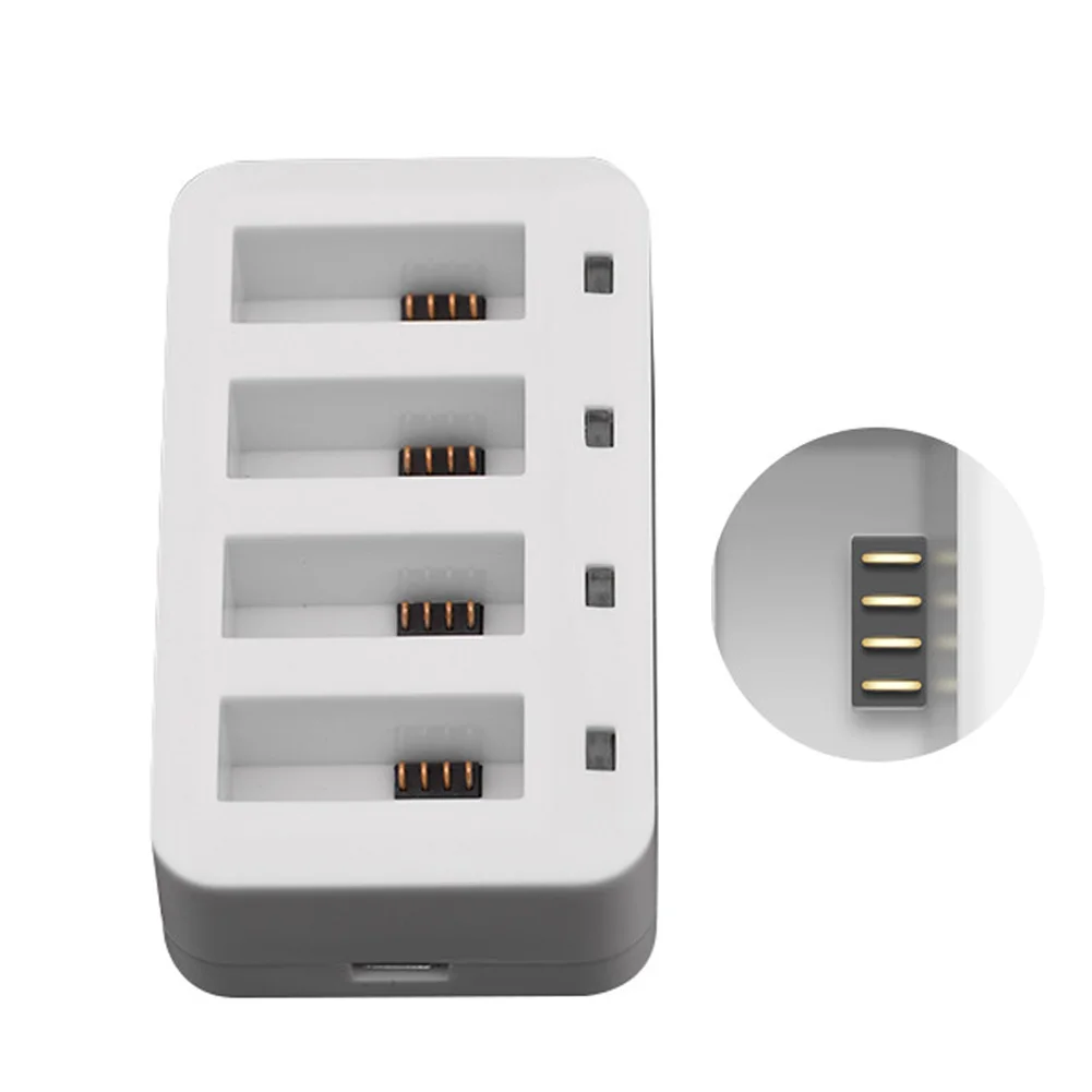 USB 4 в 1 мульти батарея зарядка концентратор Дрон аксессуар зарядное устройство