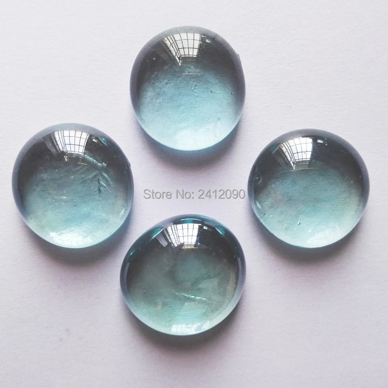 60 шт. синий стеклянный бисер смешанный цвет галька для вазы Аквариум