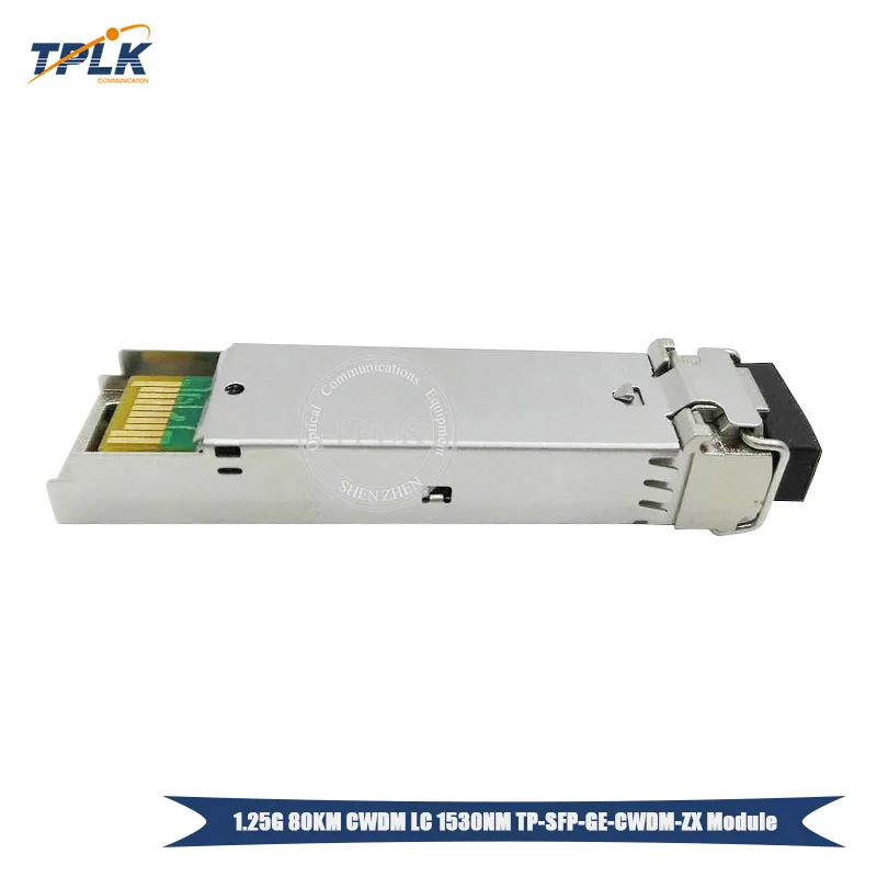 Горячая продажа 1 25G 80KM CWDM LC 1530NM оптический модуль с DDM волоконно SFP