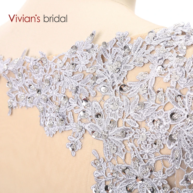 Vivian's Bridal платье на одно плечо с длинным рукавом кружевное вечернее русалки