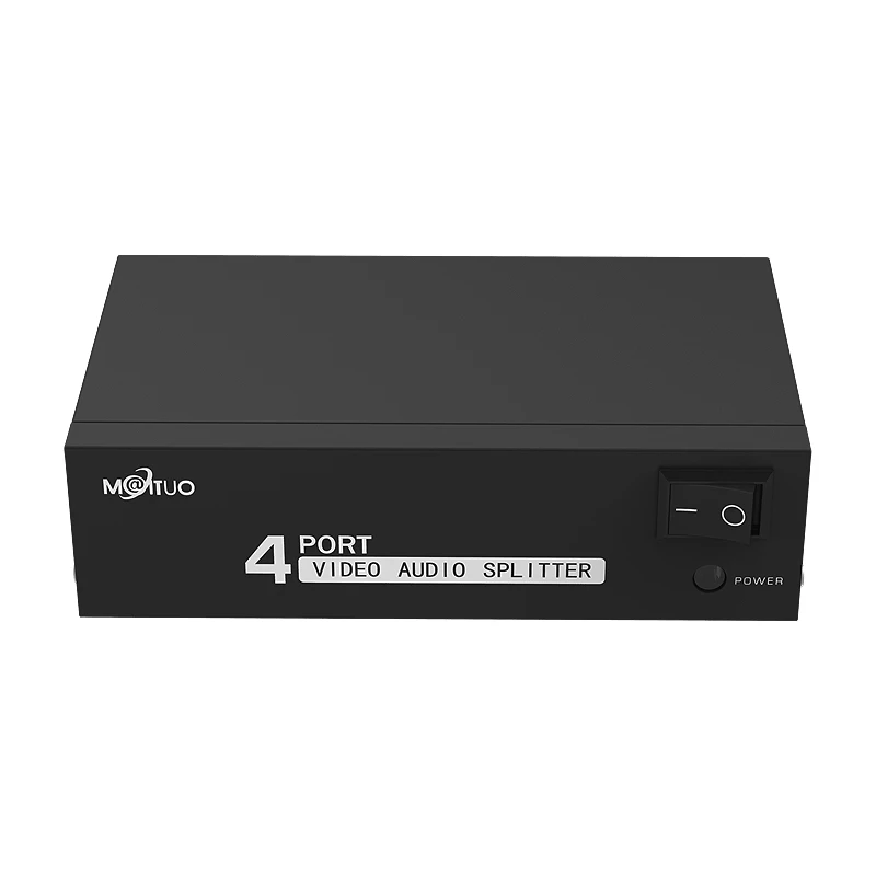 MT-Viki 1x4 RCA AV сплиттер 4 порта видео аудио дистрибьютор ТВ дисплей такое же