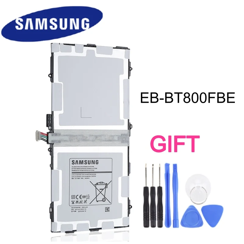 Аккумулятор для планшета Samsung Galaxy Tab S 10 5 T800 T801 T805 оригинальная сменная батарея 7900
