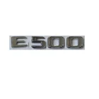 Плоский хромированный значок из АБС-пластика с буквами заднего багажника, значки, эмблема, наклейка для Mercedes Benz E Class E500 2017-2019