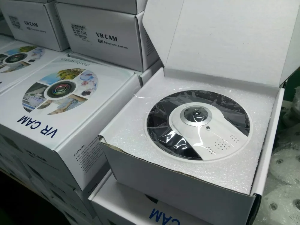 Новинка 2017 года 960 P 3D VR WI-FI IP Камера панорамного обзора 360 градусов Ночное видение