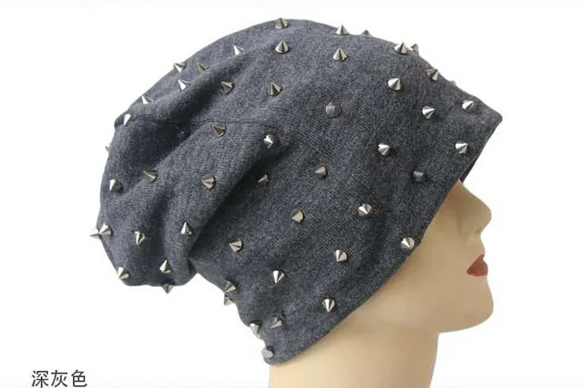 Модная новейшая 100% хлопковая шапочка гвоздики many6 цветов на заказ|studded beanie|fashion