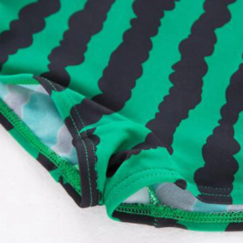 Детский слитный купальник желтый зеленый купальный костюм для мальчиков ясельного возраста с мультяшным