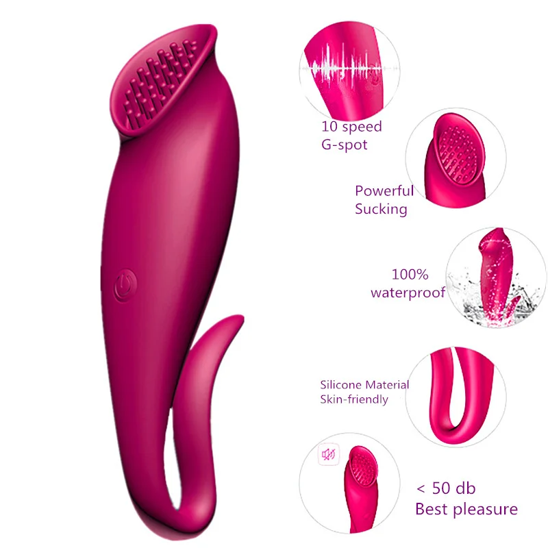 10 Modes G Spot Vibrators Dildo Clitoris Sucker Female Sex Toys Pussy Vagina Stimulator Anal Vibrator Intimate Goods for Woman | Красота и