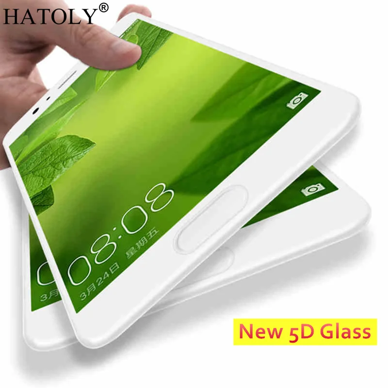 Полное покрытие изогнутое стекло Huawei Y5 2018 защита экрана 5D супер закаленное для