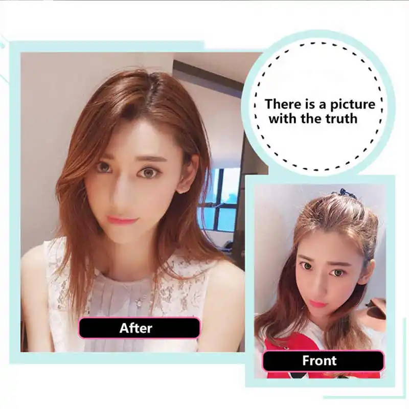 Cateleya Long Clip In on Front Hair Bang Side Girls Fake Fringe Synthetic Natural Straight High Temperature | Игрушки и хобби