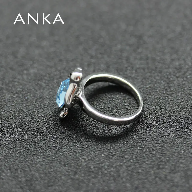 Женское кольцо с кристаллом пингвина из Австрия #104844