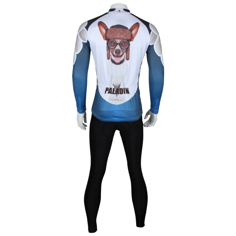 PALADIN &quot 3D Puppy Mens Long Sleeve Cycling Jersey Bike Shirt Clothing | Спорт и развлечения