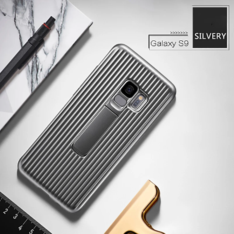 SAMSUNG натуральная mobilephon чехол Поддержка Galaxy S9 плюс прочный армированный для