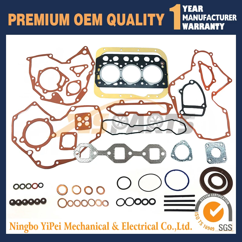 

Полный комплект габаритных запчастей для Mitsubishi S3L S3L2 31B94-26020