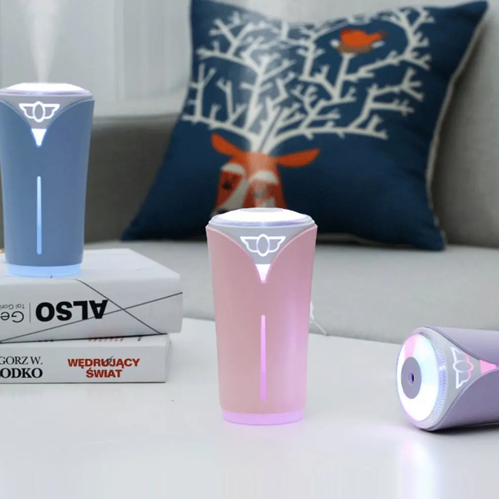 Портативный USB мини-увлажнитель воздуха в форме чашки для дома и автомобиля