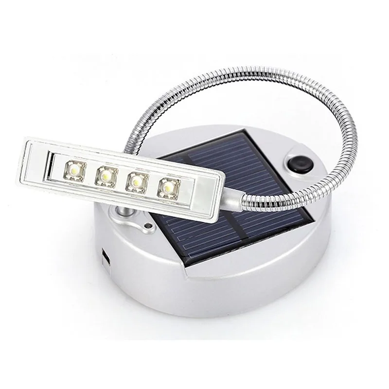 TAMPROAD гибкий Gooseneck Стиль Мини Солнечный стол настольная лампа ПК USB зарядное