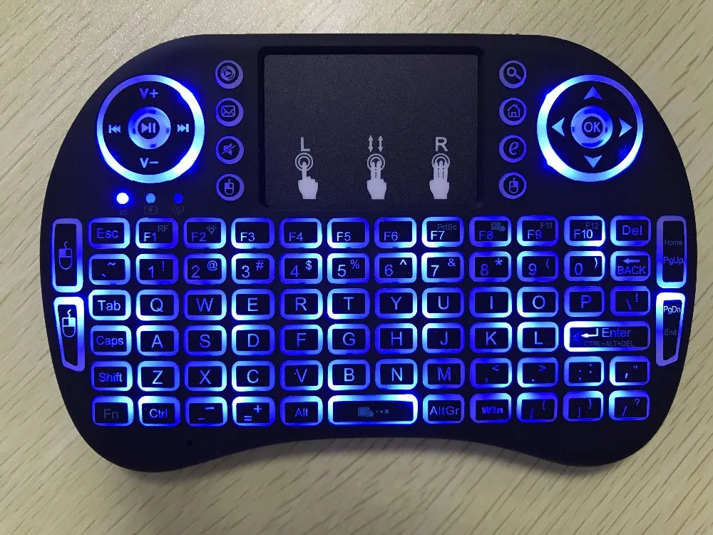 Мини беспроводная клавиатура i8 2 4 ГГц Air Mouse Клавиатура с дистанционным
