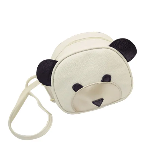 

1Pcs Cute bear face Handbags 2017 PU Leather Messenger bag Women Girl's Shoulder Bag HOT